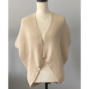 ❗️SOLD❗️NWT ~ Save the Ocean Stretchy Cream Ribbed Wrap ~ One Size Fits Most